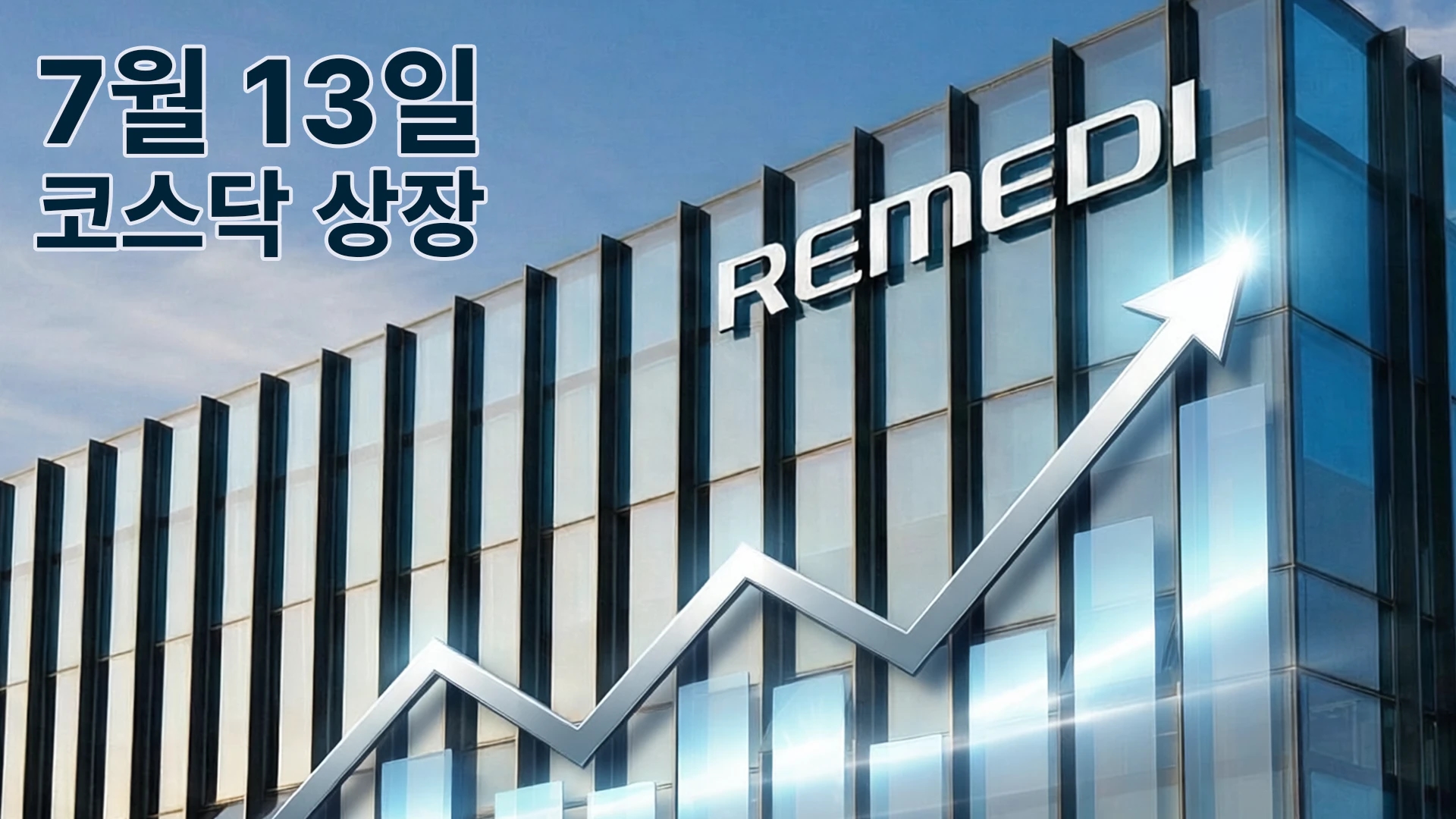 Remedi to List on KOSDAQ in July news graphic image