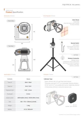 image of REMEX XCam6 user guide